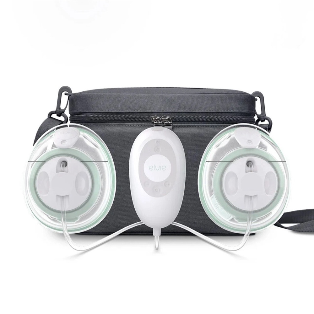 Elvie Stride Plus - Hands-Free, Hospital-Grade Electric Breast Pump 3-in-1 Bag